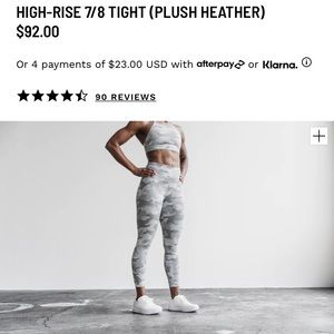 NOBULL High-Rise White Camo Leggings